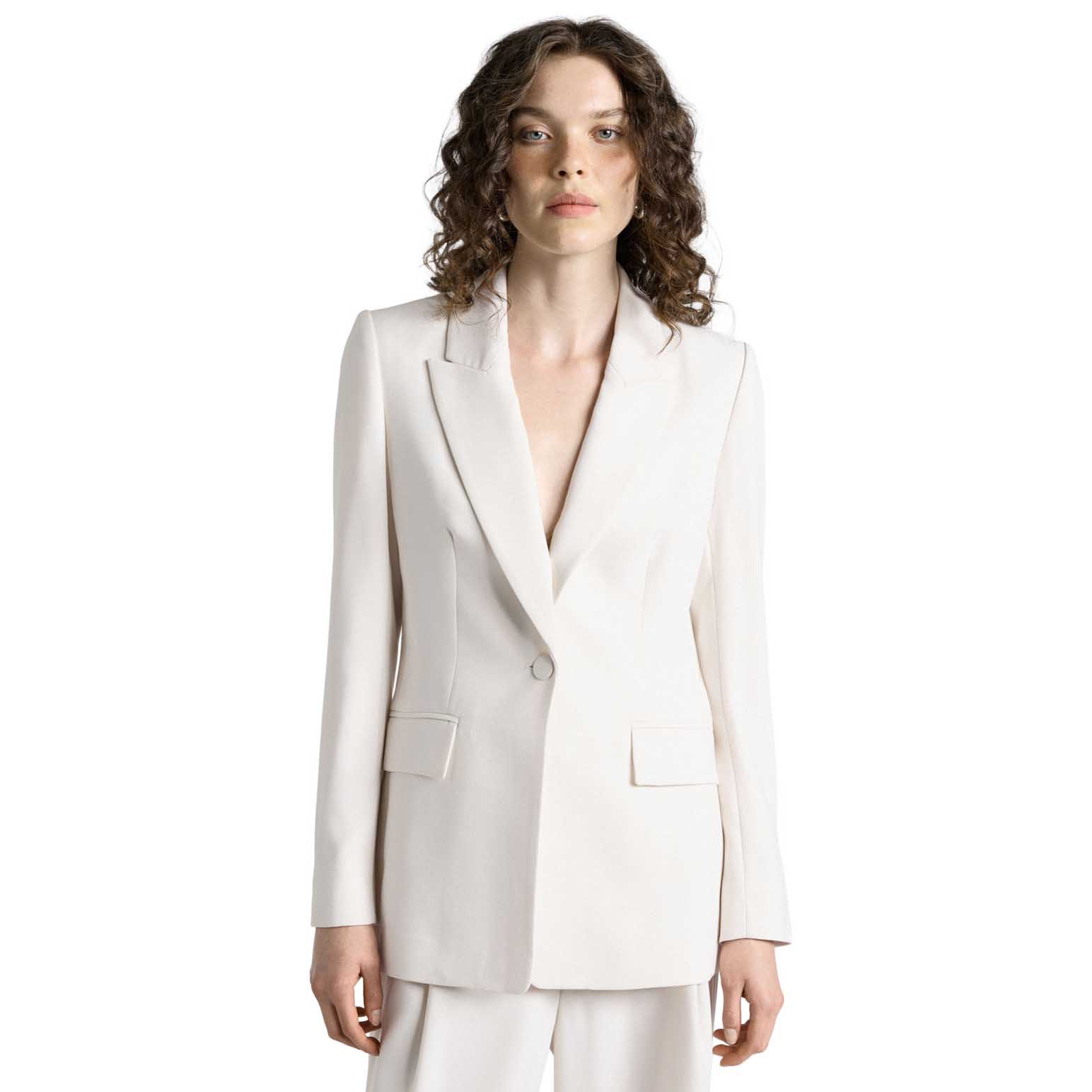 Cue Crepe Boyfriend Blazer